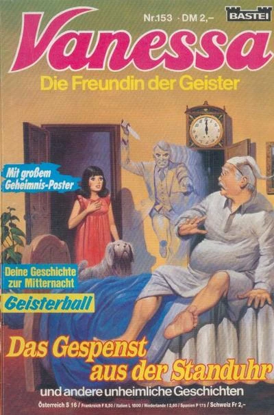 Cover of Das Gespenst aus der Standuhr