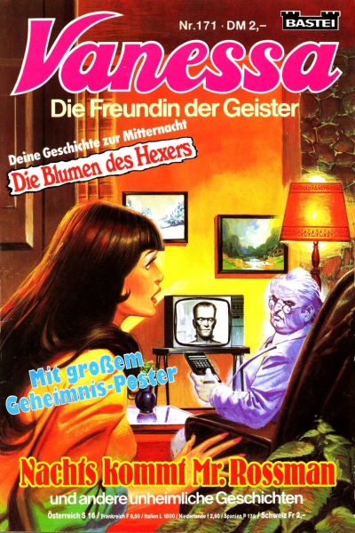 Cover of Nachts kommt Mr. Rossman