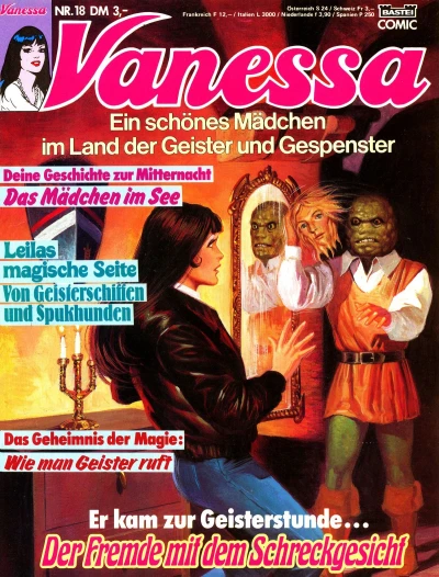 Cover of Der Fremde mit dem Schreckgesicht