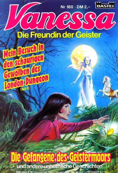 Cover of Die Gefangene des Geistermoors