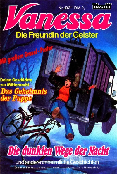 Cover of Die dunklen Wege der Nacht