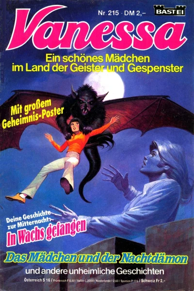 Cover of Das Mädchen und der Nachtdämon