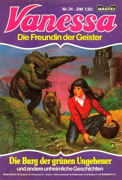 Cover of Die Burg der grünen Ungeheuer