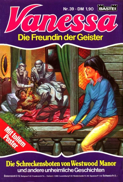 Cover of Die Schreckensboten von Westwood Manor