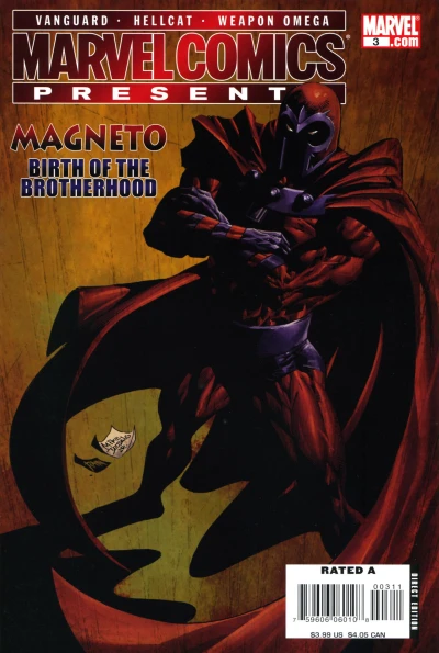 Cover of Vanguard: chapter 3: The Amex; Hateful; Weapon Omega: chapter 3; The Girl Who Could Be You!: part 3