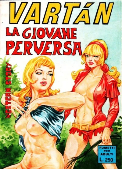 Cover of La giovane perversa
