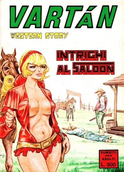 Cover of Intrighi al saloon