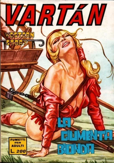Cover of La giumenta bionda