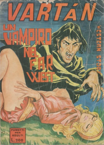 Cover of Un vampiro nel far west