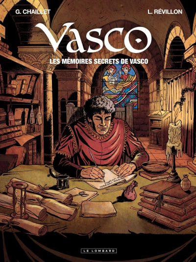 Cover of Les mémoires secrets de Vasco