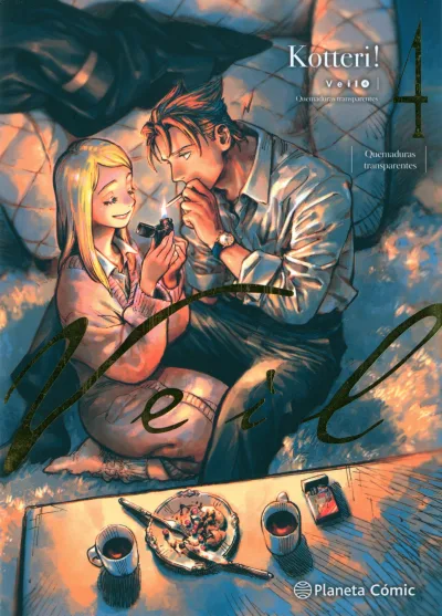 Cover of Quemaduras transparentes