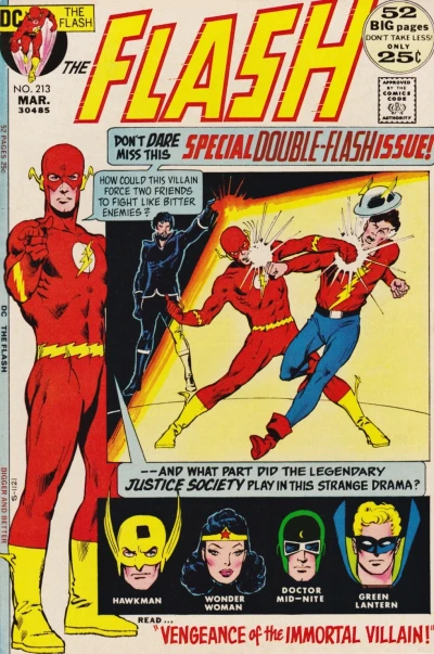 Cover of Vengeance Of The Immortal Villain; Fatal Fingers Of The Flash