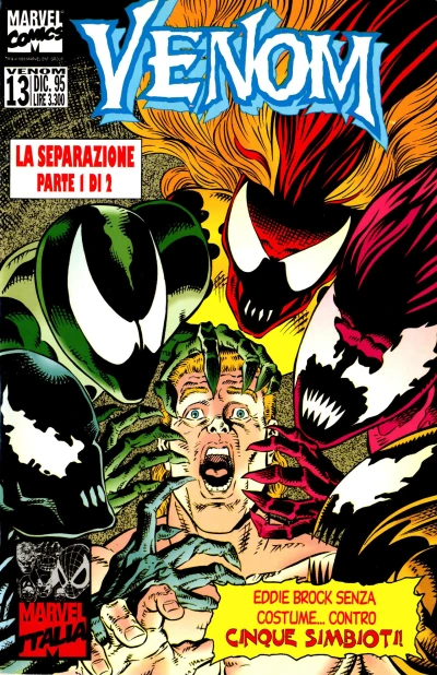 Cover of La separazione parte 1: Separati; La separazione parte II: Anime perdute; Il progetto aracnide, parte due: Distruzione totale!