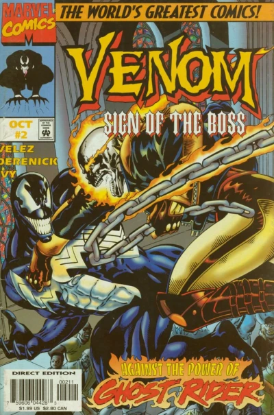 Cover of Venom & Ghost Rider