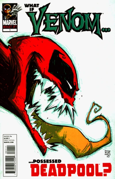 Cover of What If Venom Possessed Deadpool?