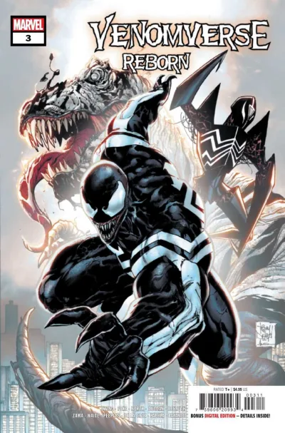 Cover of Five Questions: Part Three; Beyond the Void; Cannibalism Comix; The Kid Who Loved Venom