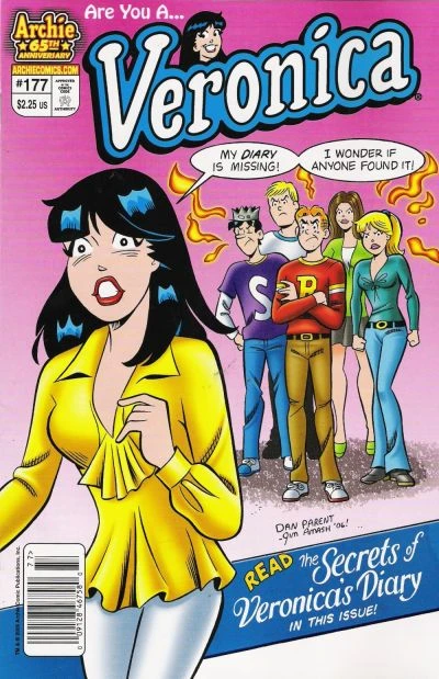Cover of The Secrets of Veronica's Diary