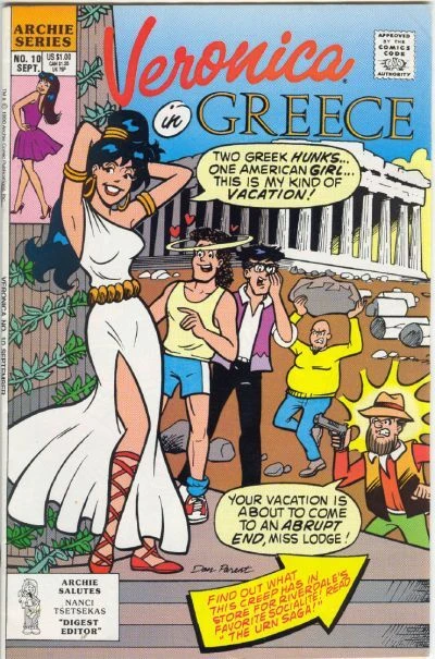 Cover of Veronica in Greece