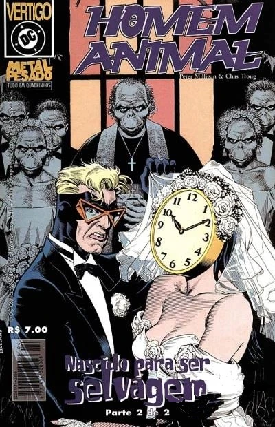 Cover of Homem-Animal - Nascido para ser Selvagem - Parte 2 de 2