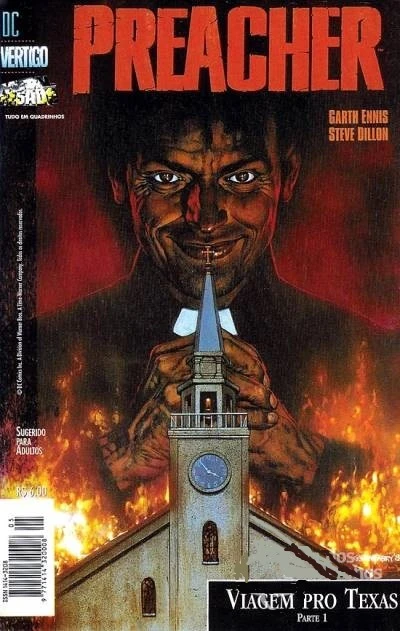 Cover of Preacher - Viagem Pro Texas - Parte 1