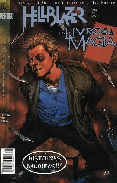 Cover of Hellblazer os Livros da Magica