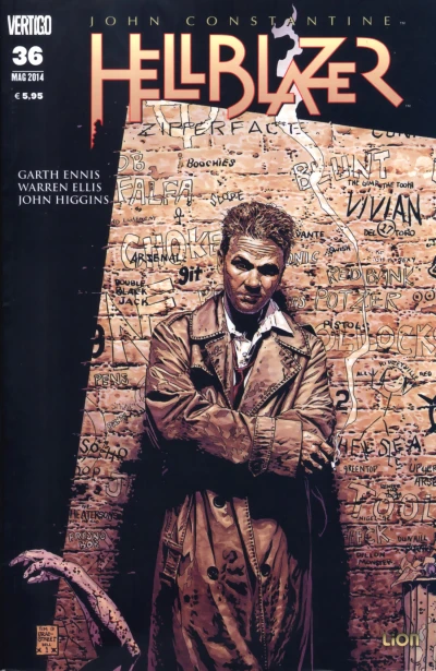 Cover of Hellblazer n. 36