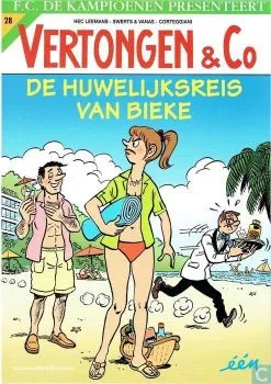 Cover of De huwelijksreis van Bieke