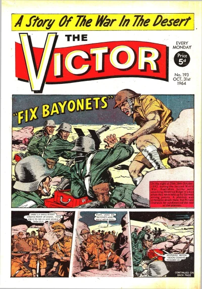 Cover of "Fix Bayonets"