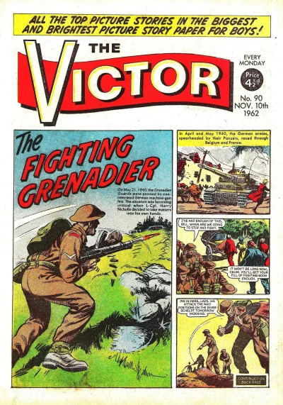Cover of The Fighting Grenadier