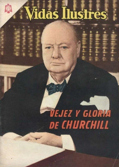 Cover of Vejez y Gloria de Churchill