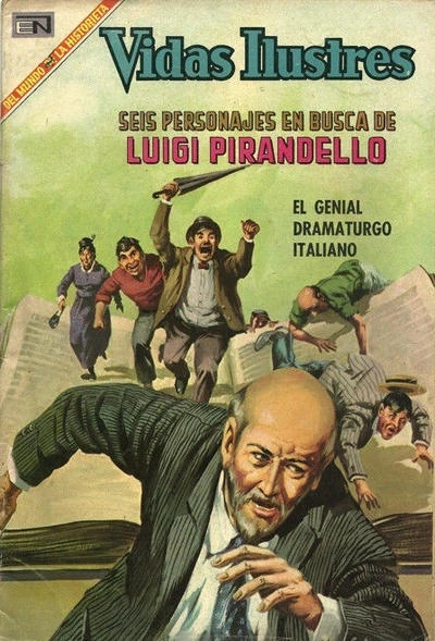 Cover of Seis Personajes en Busca de Luigi Pirandello