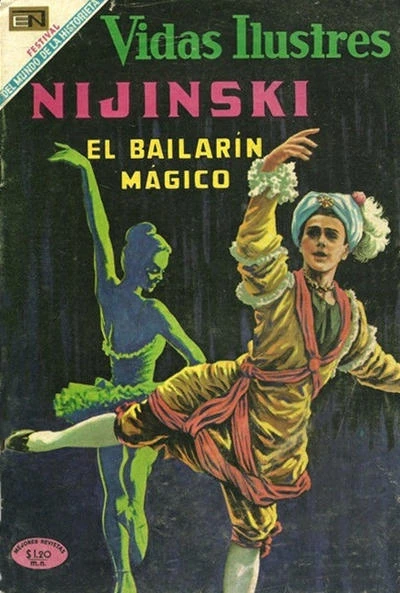 Cover of Nijinski el Bailarin Magico
