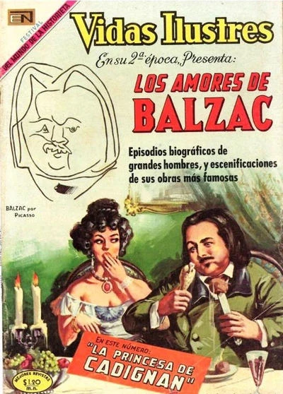 Cover of Los Amores de Balzac