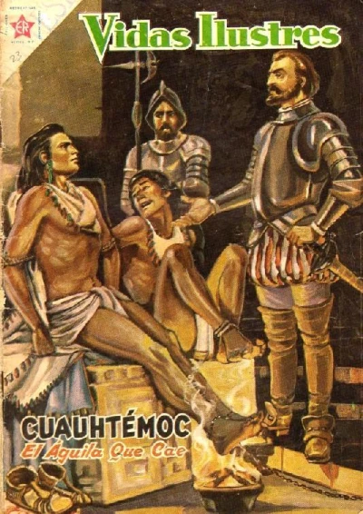 Cover of Cuauhtémoc: El águila que cae