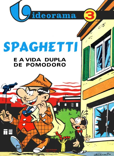 Cover of Spaghetti e a vida dupla de pomodoro