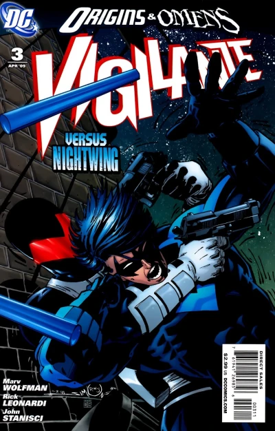 Cover of Vigilante vs. Nightwing