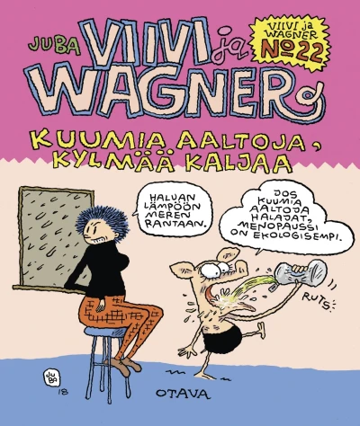 Cover of Kuumia aaltoja ja kylmää kaljaa