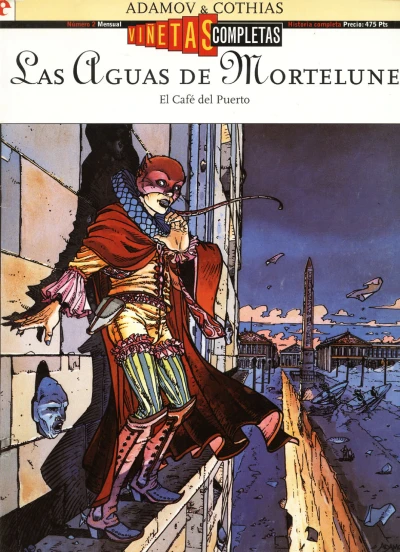 Cover of Las Aguas de Mortelune 2: El café del puerto