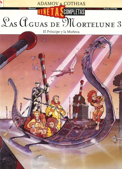 Cover of Las Aguas de Mortelune 3: El príncipe y la muñeca