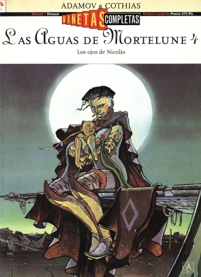 Cover of Las Aguas de Mortelune 4: Los ojos de Nicolás
