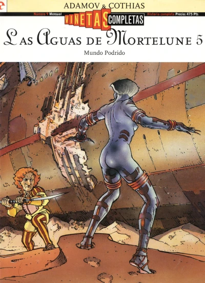 Cover of Las Aguas de Mortelune 5: Mundo podrido