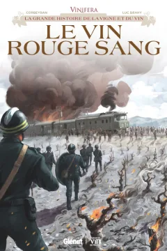 Le vin rouge sang