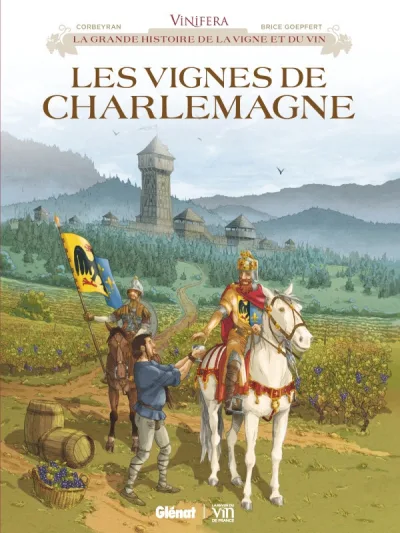 Cover of Les vignes de Charlemagne