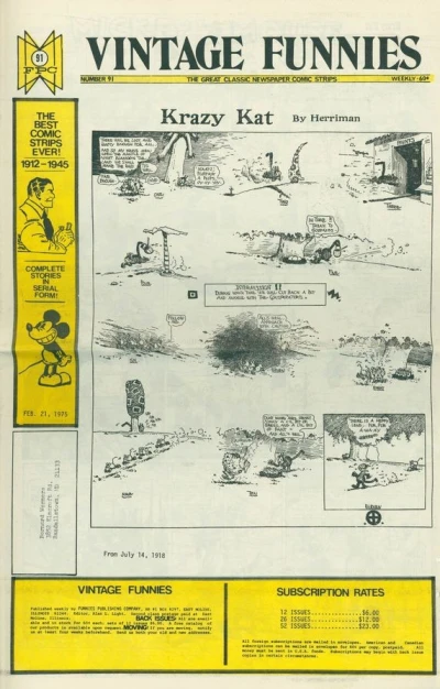 Cover of Krazy Kat