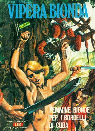 Cover of Femmine Bionde per i Bordelli di Cuba