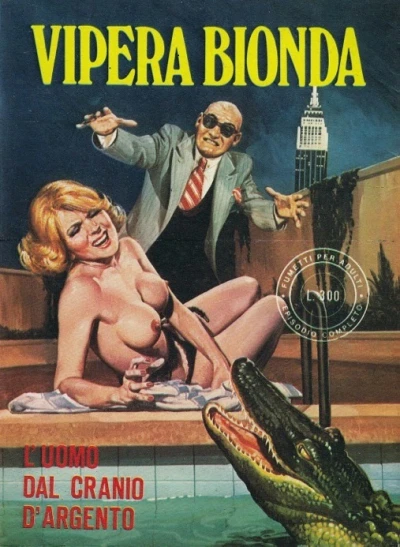 Cover of L'Uomo dal Cranio d'Argento