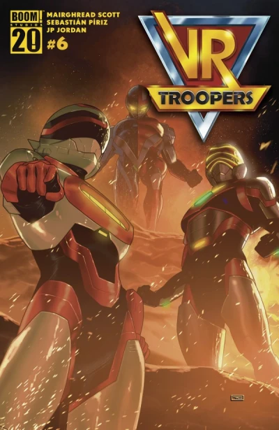 Cover of VR Troopers #6