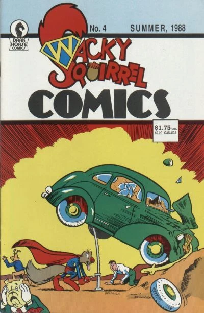 Cover of Superwack, Squirrel of Tomorrow