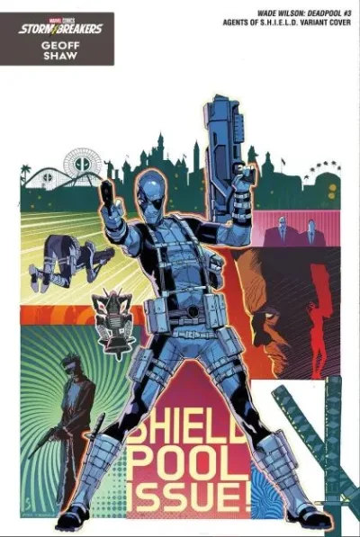 Cover of GEOFF SHAW AGENTS OF S.H.I.E.L.D. VARIANT