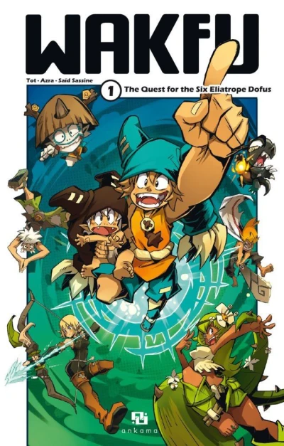 Cover of The Quest For the Six Eliatrope Dofus